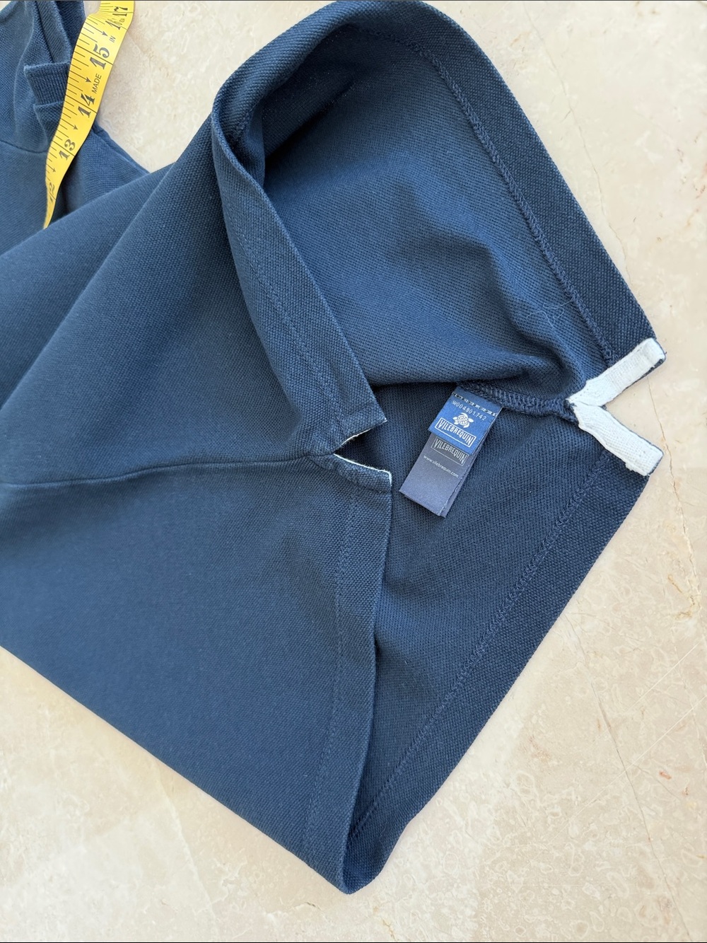 Vilebrequin navy blue polo 👕 boys girls swimwear Size XS-S - Picture 6 of 8